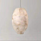 Larry Alabaster Lantern Bedside Pendant Light - LargeBlushlighting