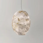 Larry Alabaster Lantern Bedside Pendant Light-Pendant Light-Small-Blushlighting