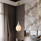 Larry Alabaster Rain Modern Pendant Light - Blushlighting