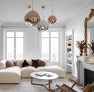 Lava Chandelier Villa Loft Duplex Stairwell Pendant Light - Gold5 Balls - Style ABlushlighting