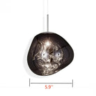 Lava Chandelier Villa Loft Duplex Stairwell Pendant Light - Gold21 BallsBlushlighting