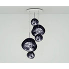 Lava Chandelier Villa Loft Duplex Stairwell Pendant Light - Smokey Gray5 Balls - Style ABlushlighting