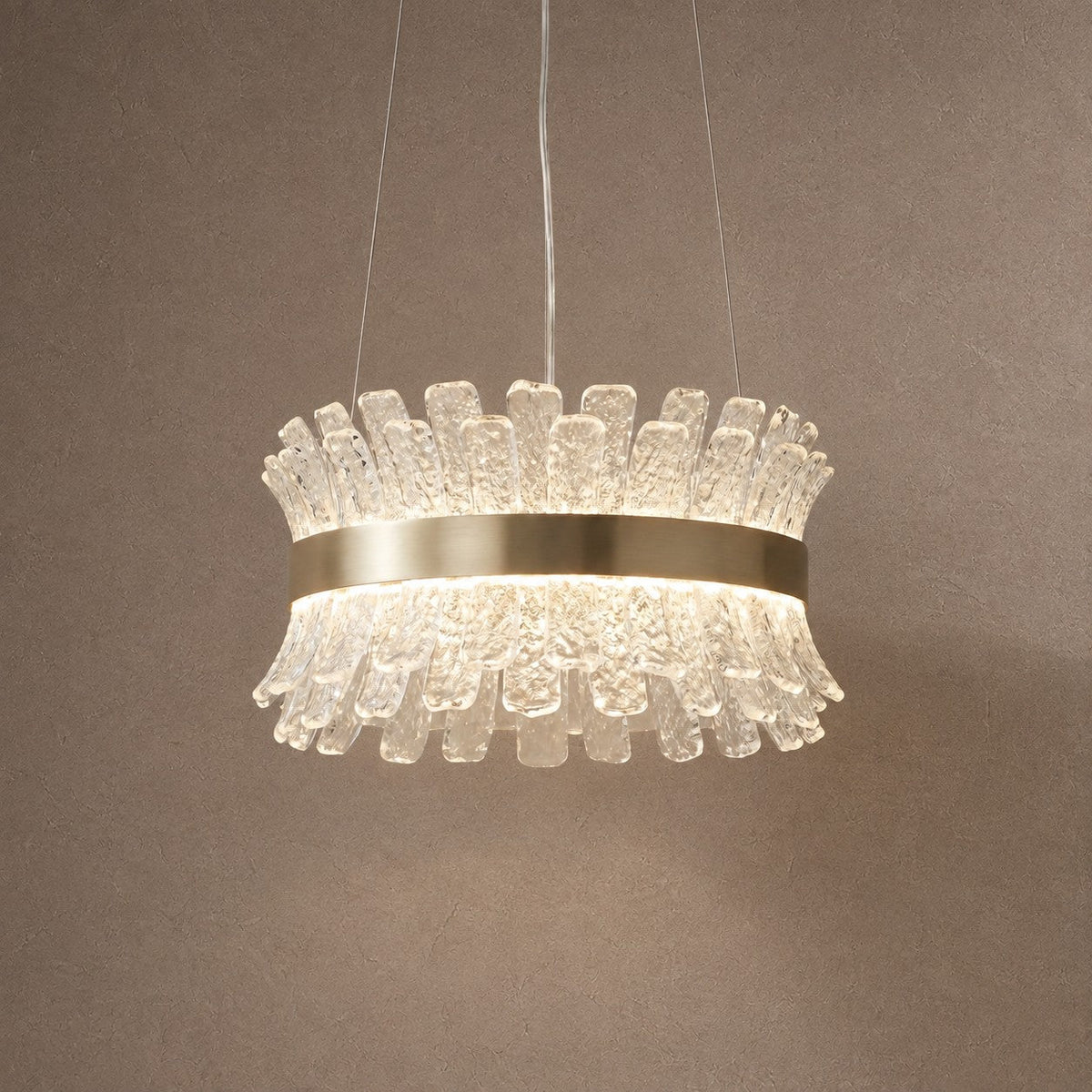 Lawson Contemporary Chandelier Dining Room 39" - Ø23.6" × H8.7" (Ø60 × H22 cm)Blushlighting