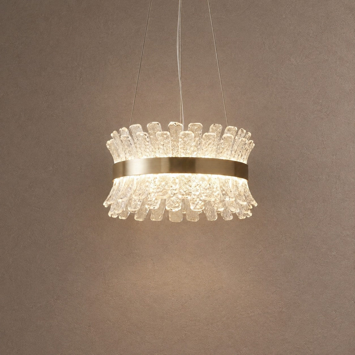 Lawson Contemporary Chandelier Dining Room 39" - Ø31.5" × H8.7" (Ø80 × H22 cm)Blushlighting