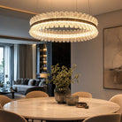Lawson Contemporary Chandelier Dining Room 39" - Ø23.6" × H8.7" (Ø60 × H22 cm)Blushlighting