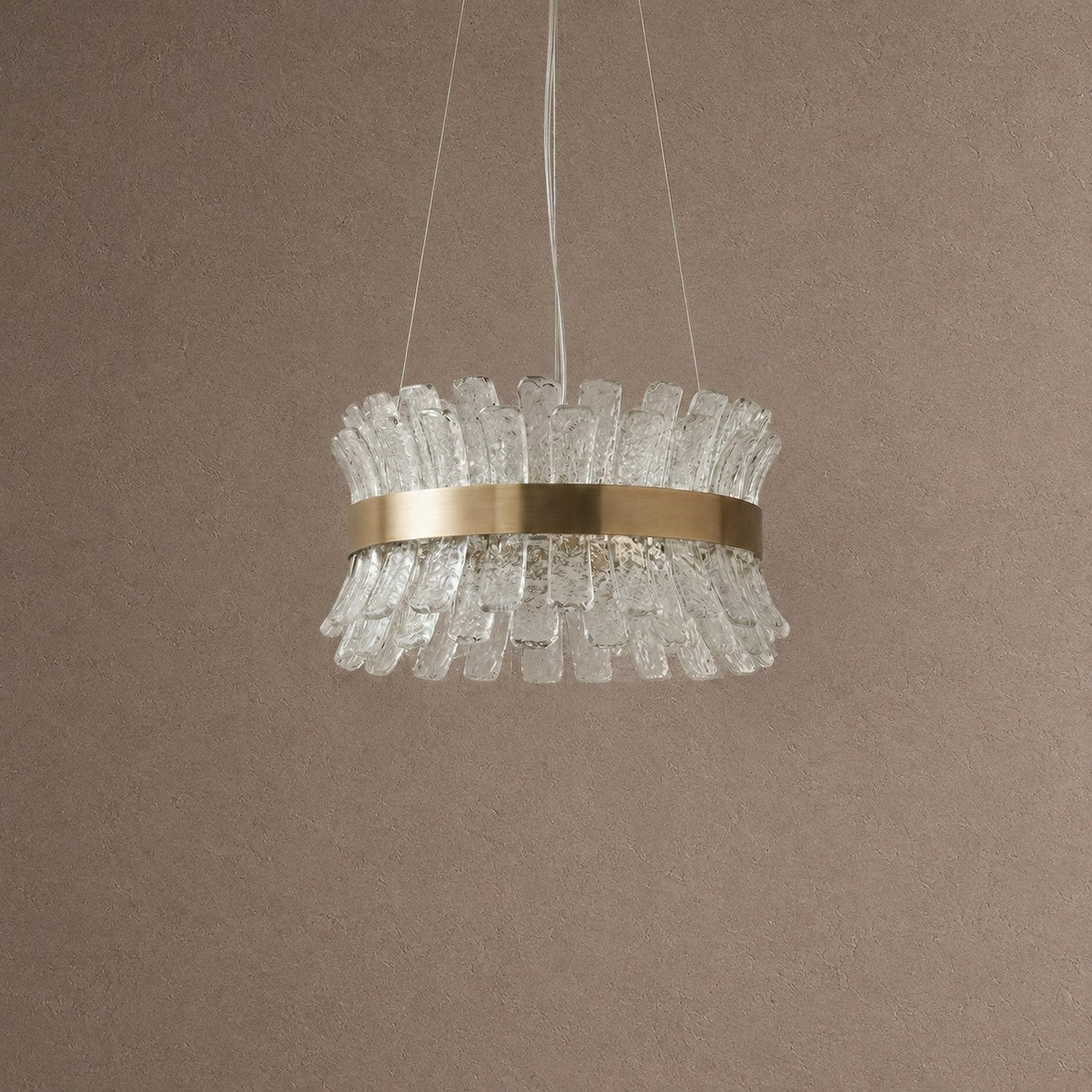 Lawson Contemporary Chandelier Dining Room 39" - Ø31.5" × H8.7" (Ø80 × H22 cm)Blushlighting