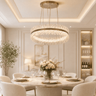 Lawson Contemporary Chandelier Dining Room 39" - Ø23.6" × H8.7" (Ø60 × H22 cm)Blushlighting