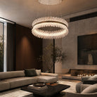 Lawson Contemporary Chandelier Dining Room 39" - Ø23.6" × H8.7" (Ø60 × H22 cm)Blushlighting
