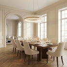 Lawson Contemporary Chandelier Dining Room 39" - Ø23.6" × H8.7" (Ø60 × H22 cm)Blushlighting