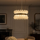 Lawson Contemporary Chandelier Dining Room 39" - Ø31.5" × H8.7" (Ø80 × H22 cm)Blushlighting