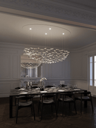 Leaf Twisted Sculptural Customize Chandelier - Support Customized DrawingsBlushlighting