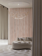 Leaf Twisted Sculptural Customize Chandelier - Support Customized DrawingsBlushlighting