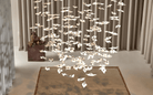 Leaf Twisted Sculptural Customize Chandelier - Support Customized DrawingsBlushlighting