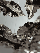 Leaf Twisted Sculptural Customize Chandelier - Support Customized DrawingsBlushlighting