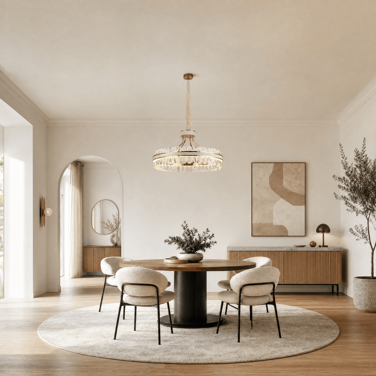 Leather Chandelier - Blushlighting