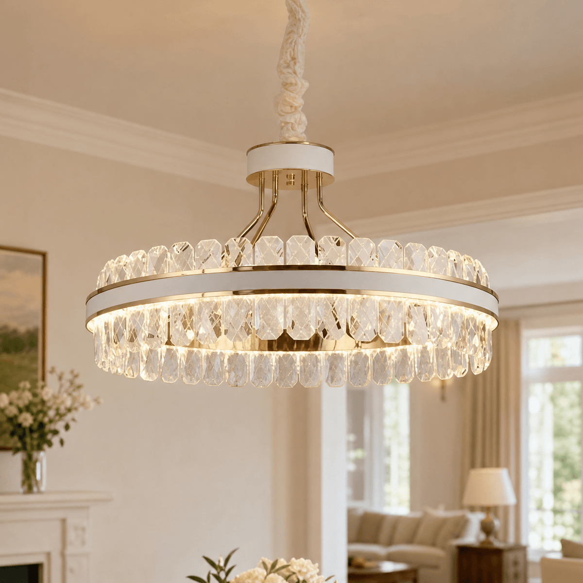 Leather Chandelier - Blushlighting