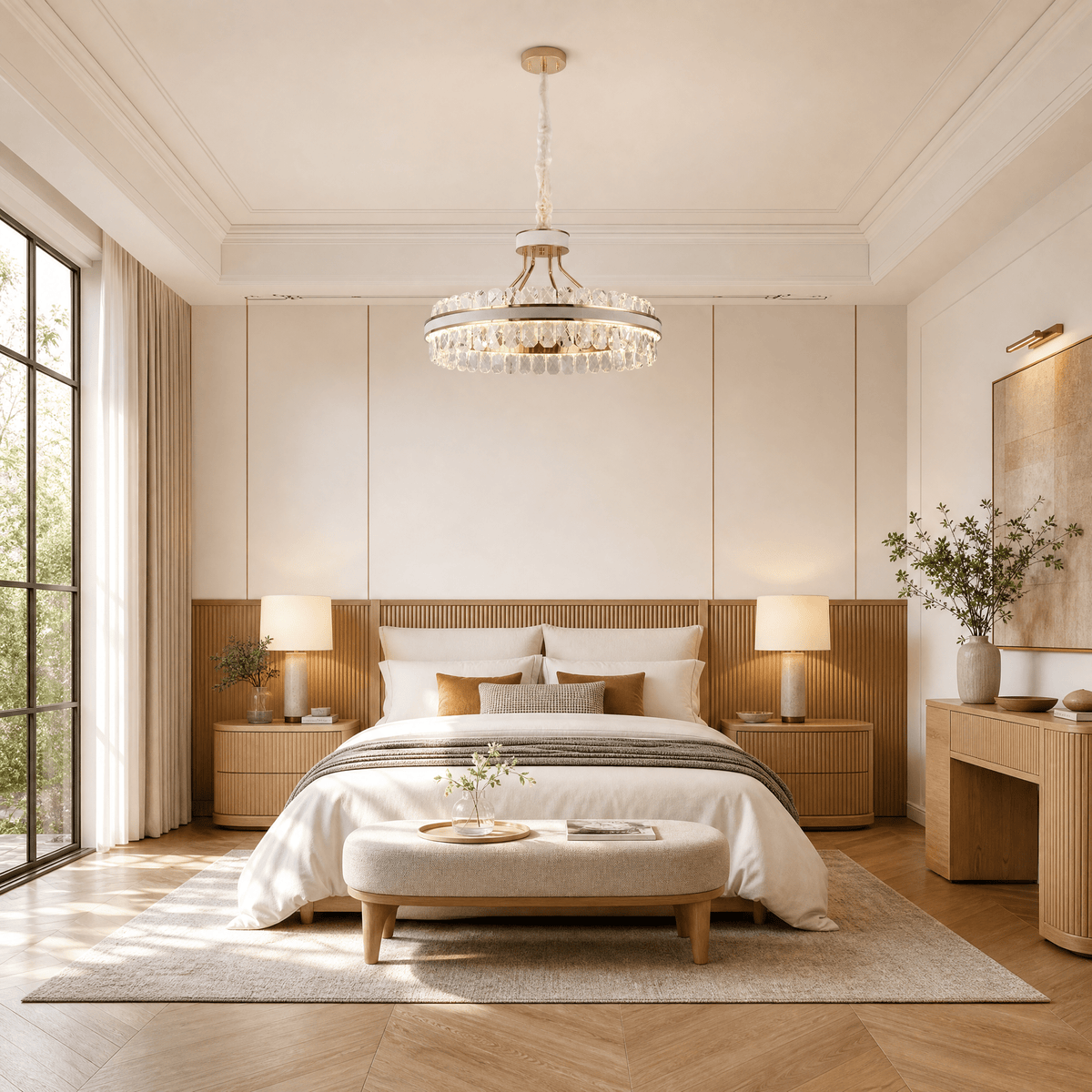 Leather Chandelier - Blushlighting