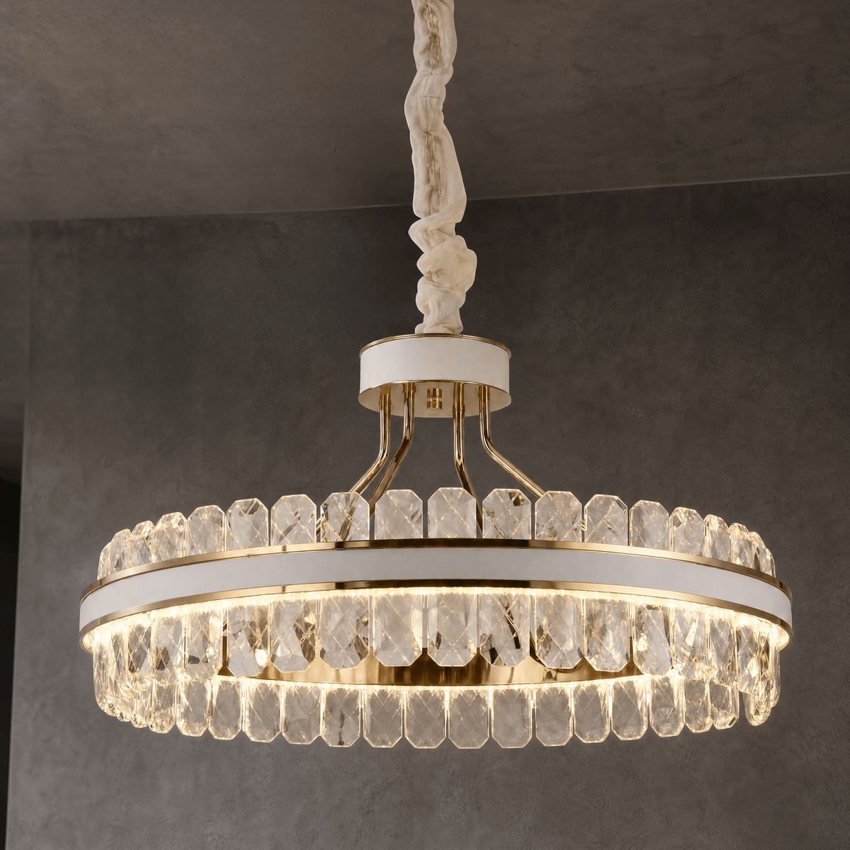 Leather Chandelier - Blushlighting
