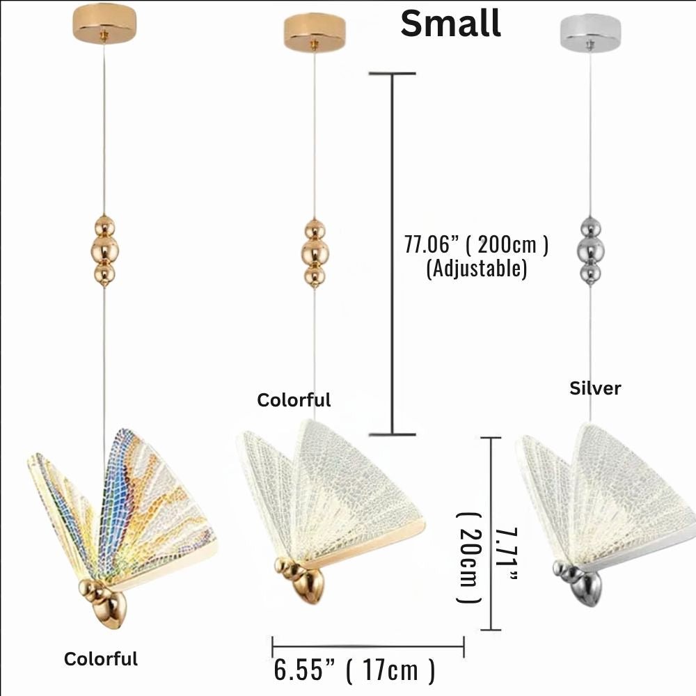 Led Butterfly Pendant Lights-Pendant Lights-Blushlighting-Blushlighting
