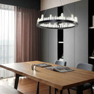 Leti Crystal Round Chandelier-