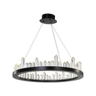 Leti Crystal Round Chandelier - Blushlighting