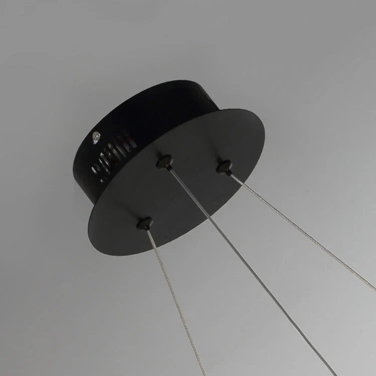 Leti Crystal Round Chandelier-