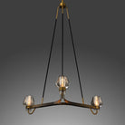 Letitia Crystal Chandelier 3 Light - Blushlighting