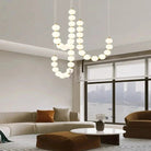 Lexi Modern Acrylic Orb Chandelier - Warm white 3000KBlushlighting