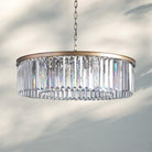 Leyland Crystal Round Chandelier - BrassBlushlighting