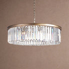 Leyland Crystal Round Chandelier - BrassBlushlighting