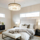 Leyland Crystal Round Chandelier-