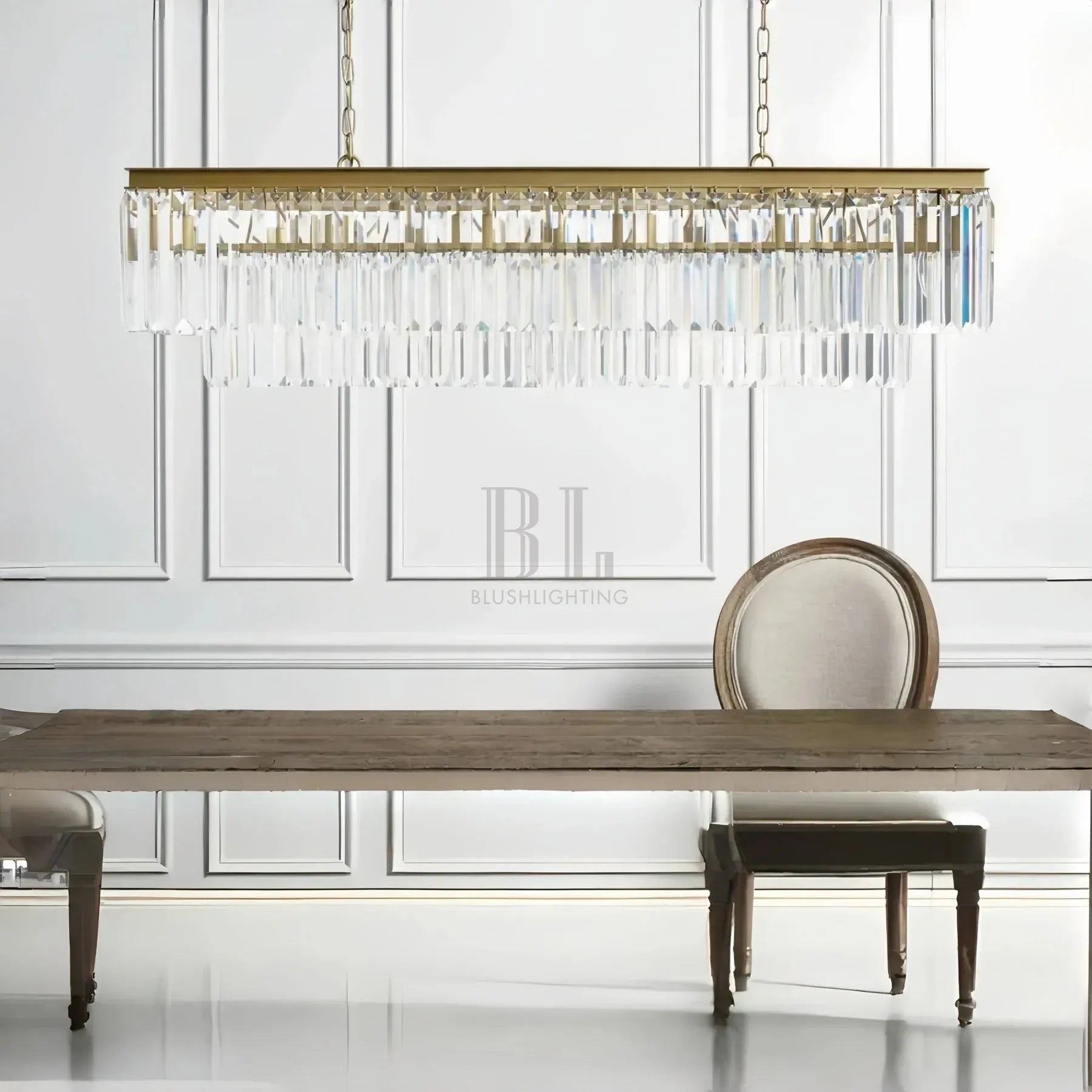 Leyland Rectangular Chandelier 60''72''-