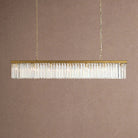 Leyland Rectangular Chandelier 60''72'' - 60''BrassBlushlighting