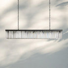 Leyland Rectangular Chandelier 60''72'' - 72''BronzeBlushlighting