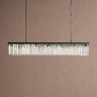 Leyland Rectangular Chandelier 60''72'' - 72''BlackBlushlighting