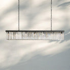 Leyland Rectangular Chandelier 60''72'' - 60''BronzeBlushlighting
