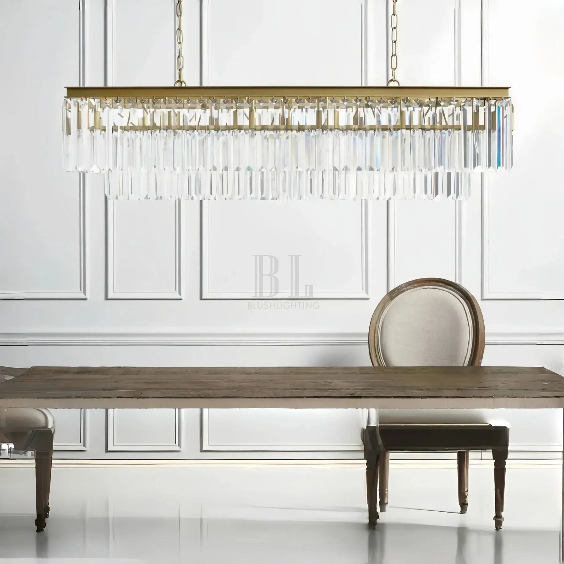 Leyland Rectangular Chandelier 60''72''-