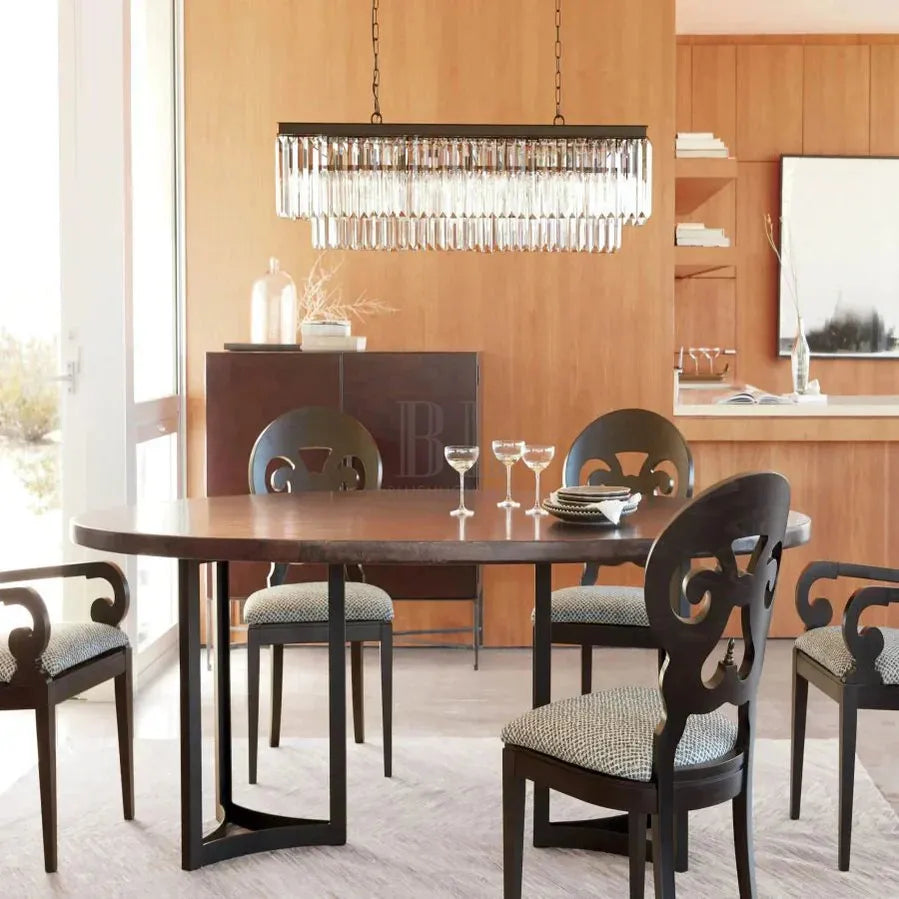 Layland Tiered Rectangular Chandelier-