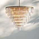 Leyland Tiered Round Chandelier - 7 - Tier 60″ WBronzeBlushlighting
