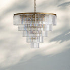 Leyland Tiered Round Chandelier - 7 - Tier 60″ WBronzeBlushlighting