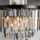 Leyland Tiered Round Chandelier Lighting - 22 - Light 32.5''Matte BlackBlushlighting
