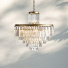 Leyland Tiered Round Chandelier Lighting - 22 - Light 32.5''Antique BrassBlushlighting