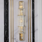 Light Luxury Crystal Layered Wall Lamp - Blushlighting
