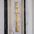 Light Luxury Crystal Layered Wall Lamp - Blushlighting