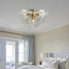 Lily Flushmount - BrassBlushlighting