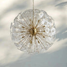 Lily Round Chandelier 8/10/19 Light - 10 - LightBrassBlushlighting