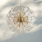 Lily Round Chandelier 8/10/19 Light - 19 - LightBrassBlushlighting