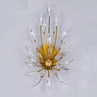 Lily Starburst Crystal Sputnik Wall Sconce - Blushlighting