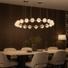 Linear Orb Pendant Alabaster - Blushlighting