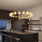 Linear Orb Pendant Alabaster - Blushlighting